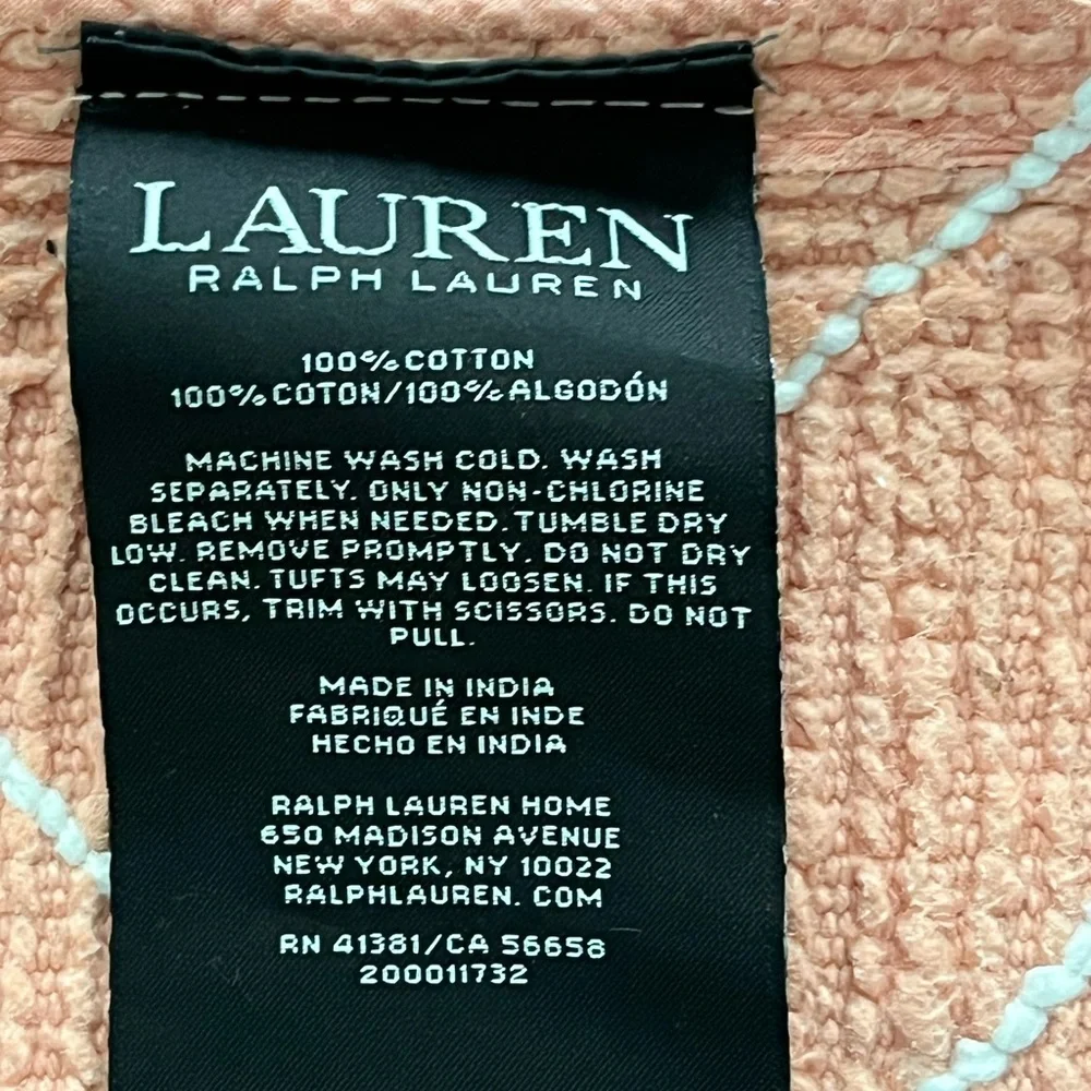 Lauren Ralph Lauren Bath rug NWT Firm Price!